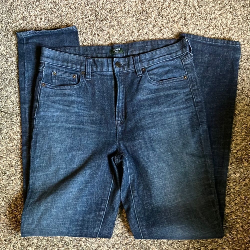 J. Crew • Womens Straight Leg Stretch Jeans Size 29 - Picture 2 of 9